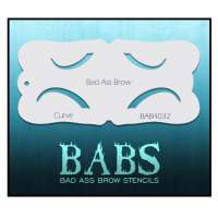 Curve Bad Ass wenkbrauw Stencil