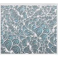 Sjabloon Flower Swirly - Big