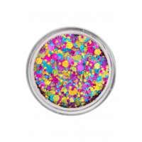 Chunky glitter cream spring break