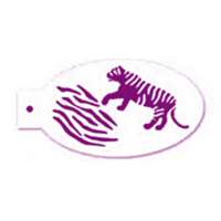 Sjabloon Safari Tijger