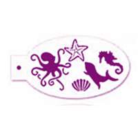 Sjabloon Diep in de zee