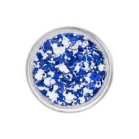 Chunky glitter cream Cloudy