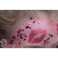 Valentijn met Pink Lady Chunky Glittermix