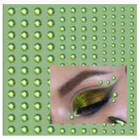 Face Jewels Dark Green