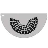 Schminksjabloon Spidermansweb