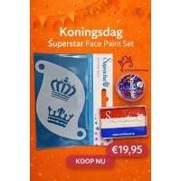 Super Koningsdag facepaintset