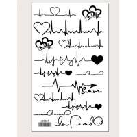 Tijdelijke Tattoo Heartbeat