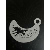 Flip sjabloon Unicorn