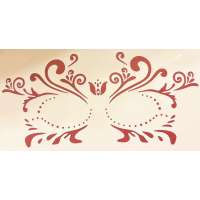 Full Face Subtel Swirly