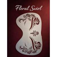 Full Face Floral Swirl