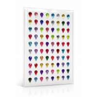 Rainbow Tears Face Jewels