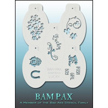 BAM-PAX Lucky - 5 sjablonen