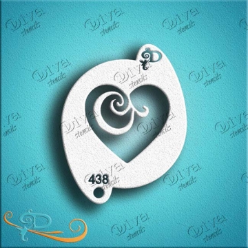 Diva 012 Valentine's Spiral Heart - small