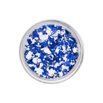 Chunky glitter cream Cloudy