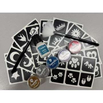 Glittertattoo Set Mini Schminkwebshop