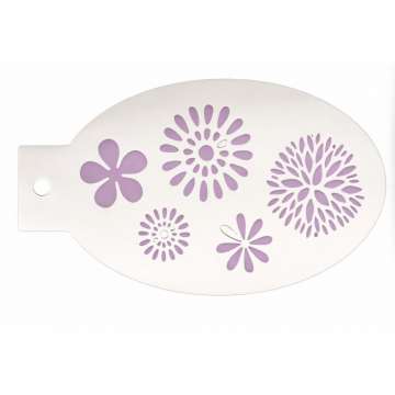 Sjabloon Wild Flowers