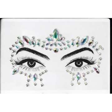 Diamond Princes Flower Face Jewels