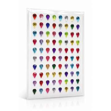 Rainbow Tears Face Jewels