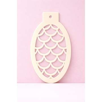 Sjabloon Big Mermaid Scales