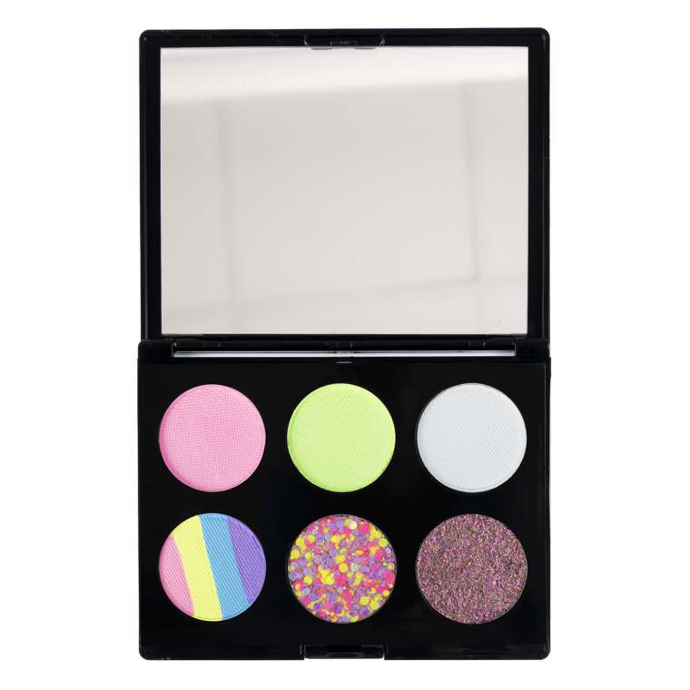 PXP Glitter Schmink mixed palet Unicorn