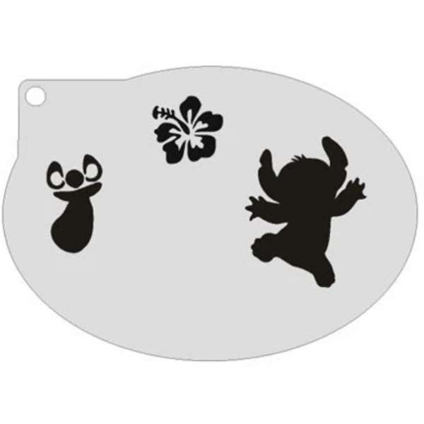 Schminksjabloon Stitch