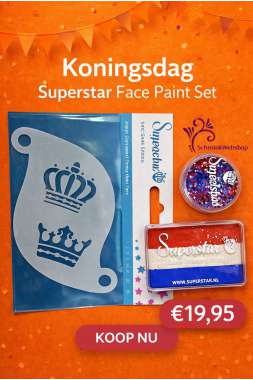 Super Koningsdag facepaintset