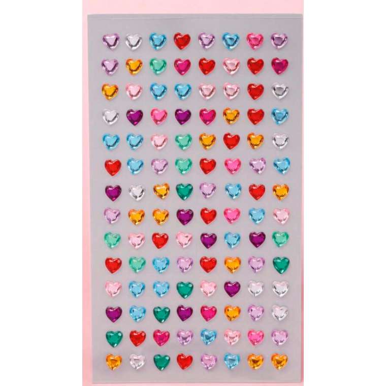 Multicolor hearts
