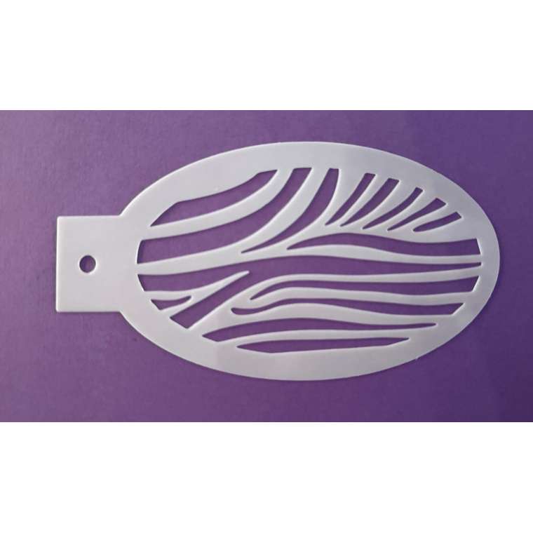 Sjabloon Zebra streepje