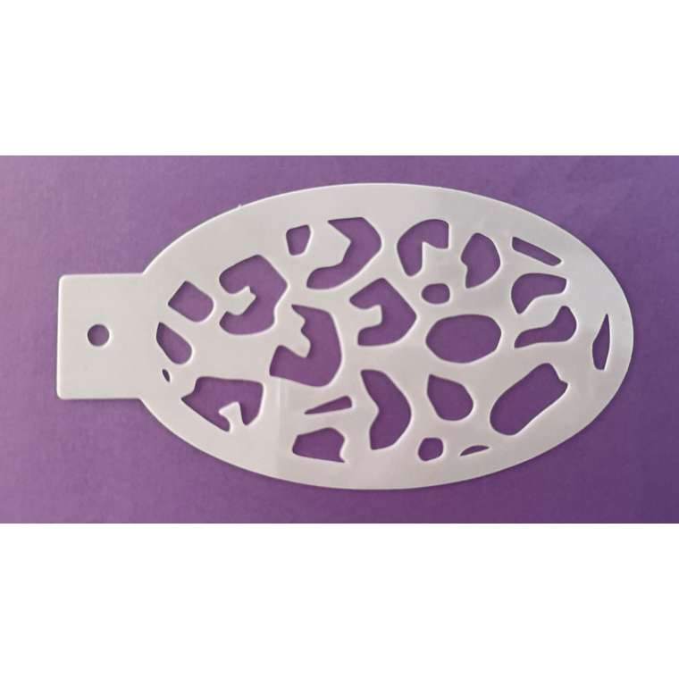 Sjabloon Panter print