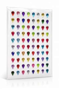 Rainbow Tears Face Jewels